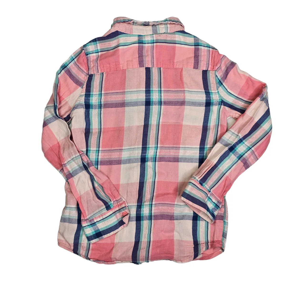 Jumping Beans 6 Plaid Button Shirt