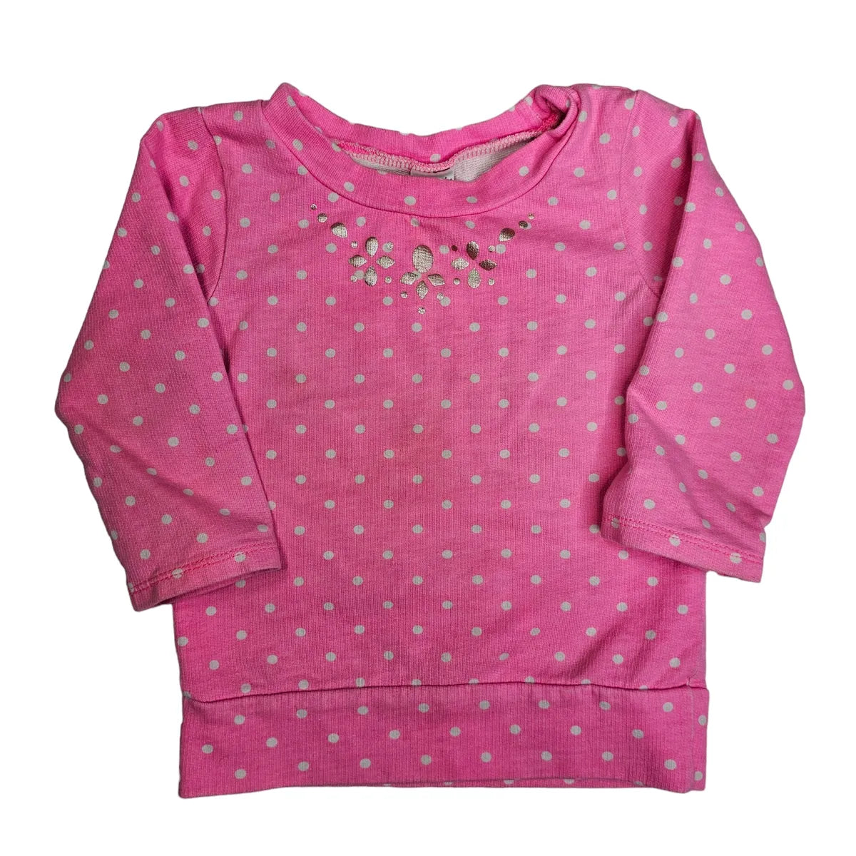 Carters 18M Pink Polka Dot Top