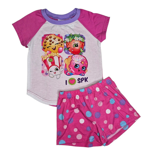 Shopkins 6/6X Pajamas Set