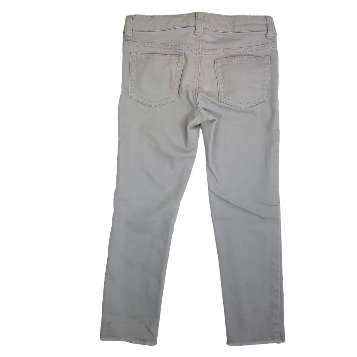 Crazy 8 Size 6 Gray Skinny Raw Hem Jeans