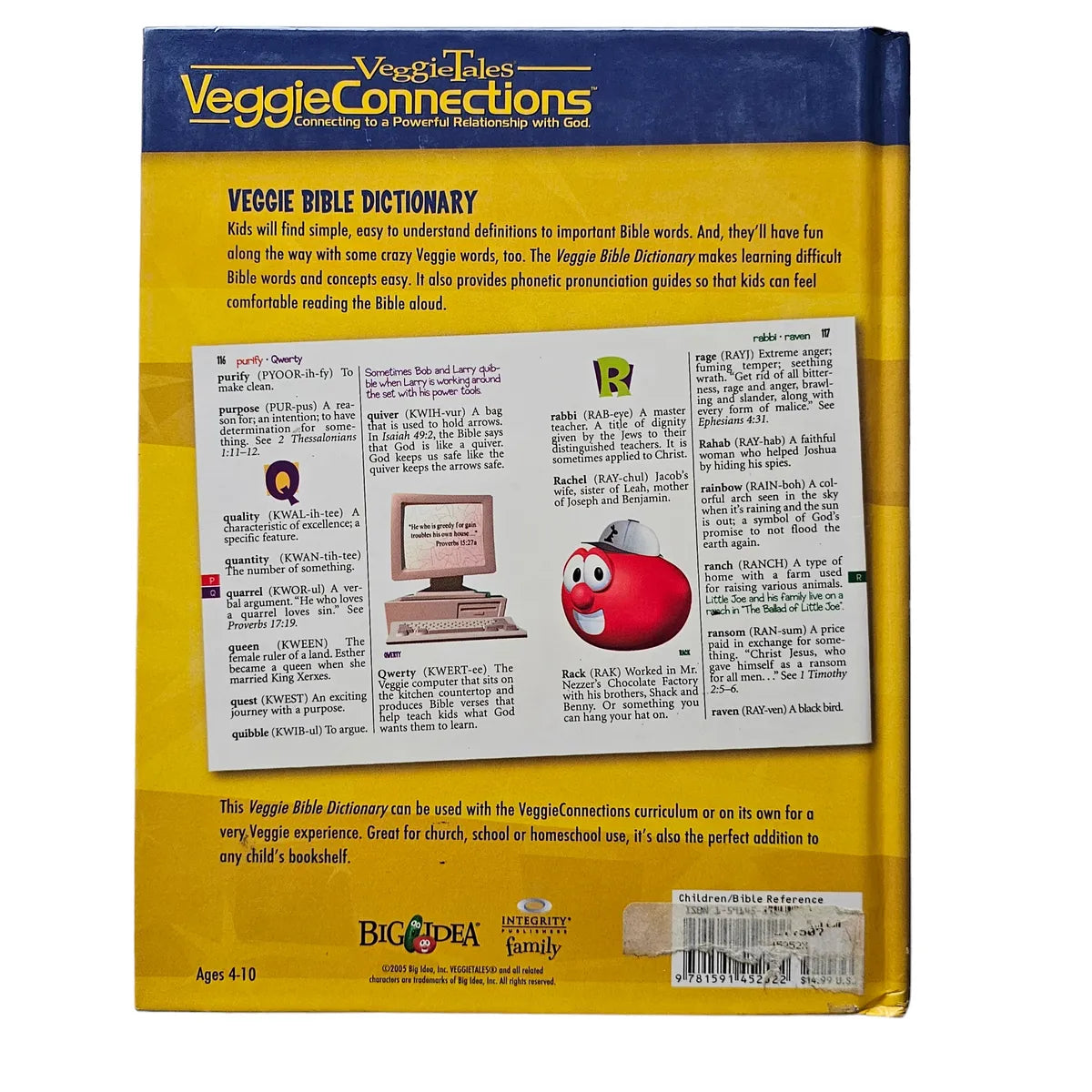 Veggietales Veggie Bible Dictionary