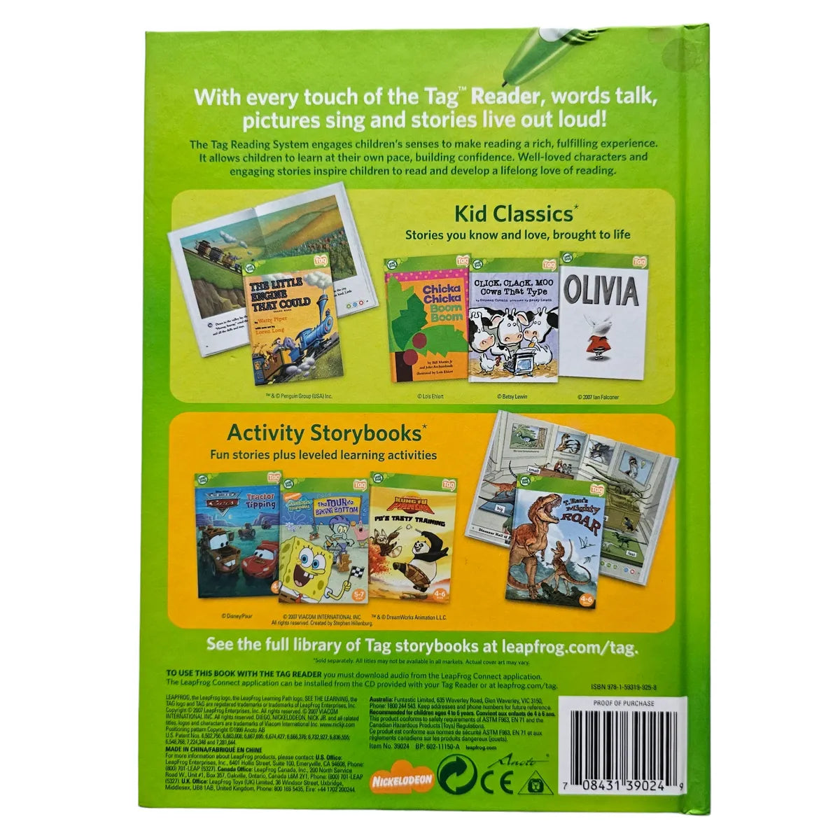 Go Diego Go Underwater Mystery LeapFrog Tag