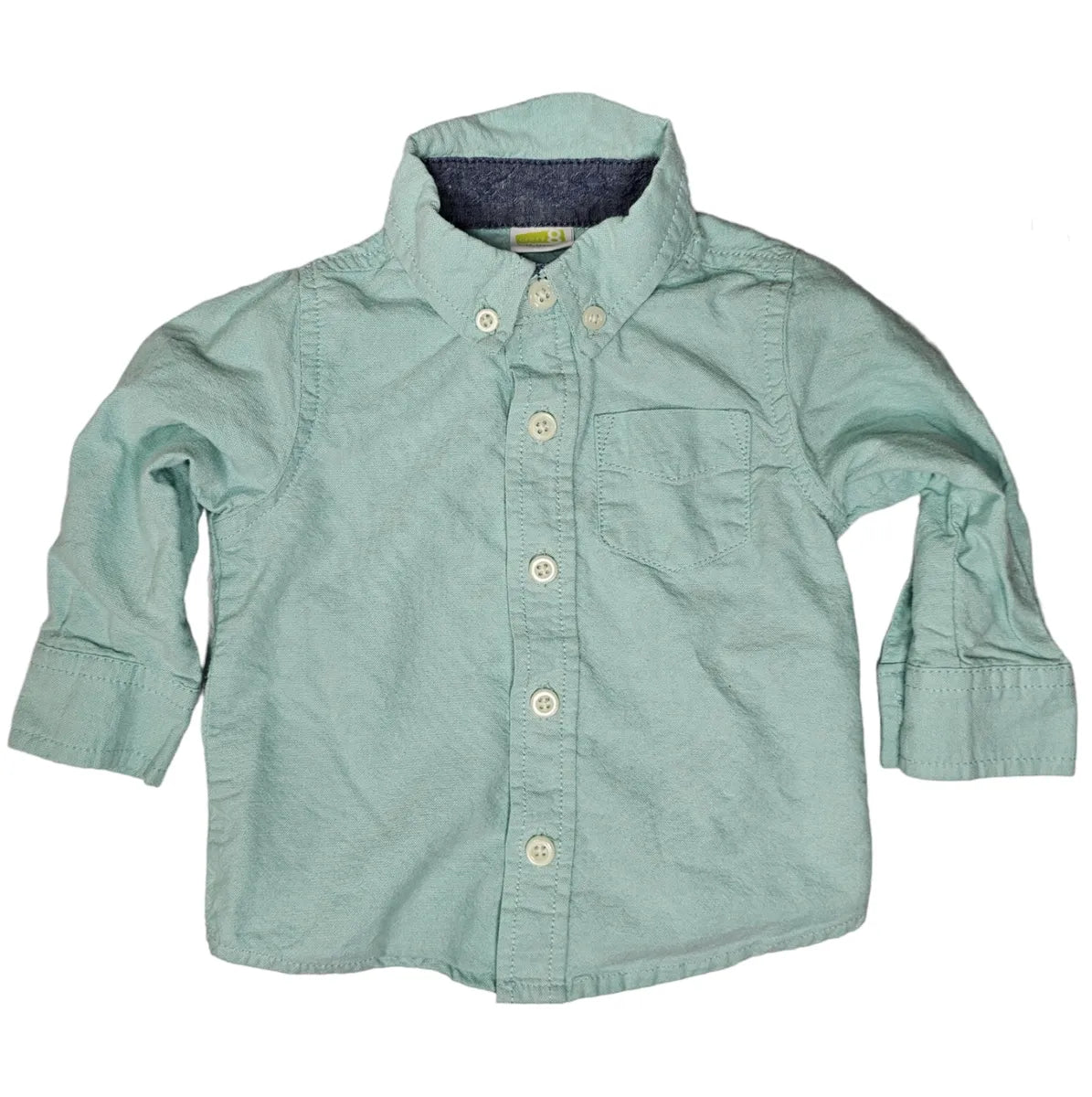 Crazy 8 6-12M Mint Button Down Shirt