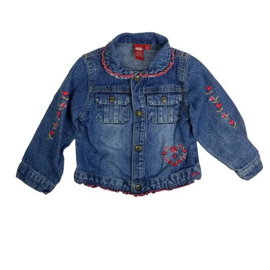 Bongo 24M Vintage Denim Floral Jacket