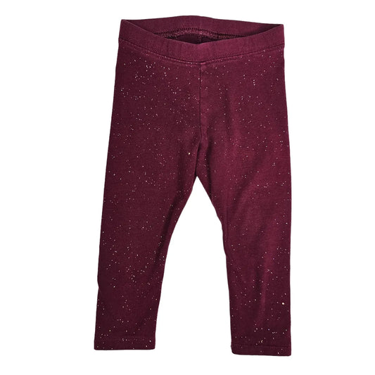 Cat & Jack 18M Shimmer Leggings