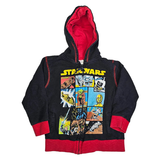 Disney Store 4 Star Wars Zip Jacket