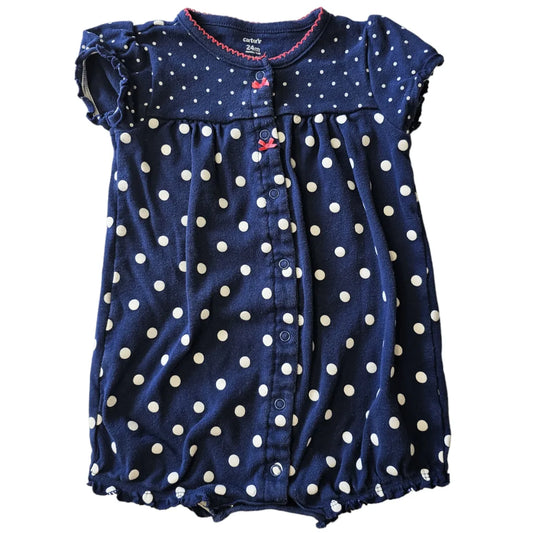 Carters 24M Polka Dot Romper