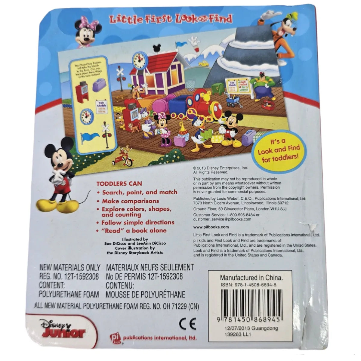 Mickey Mouse Clubhouse Look & Find