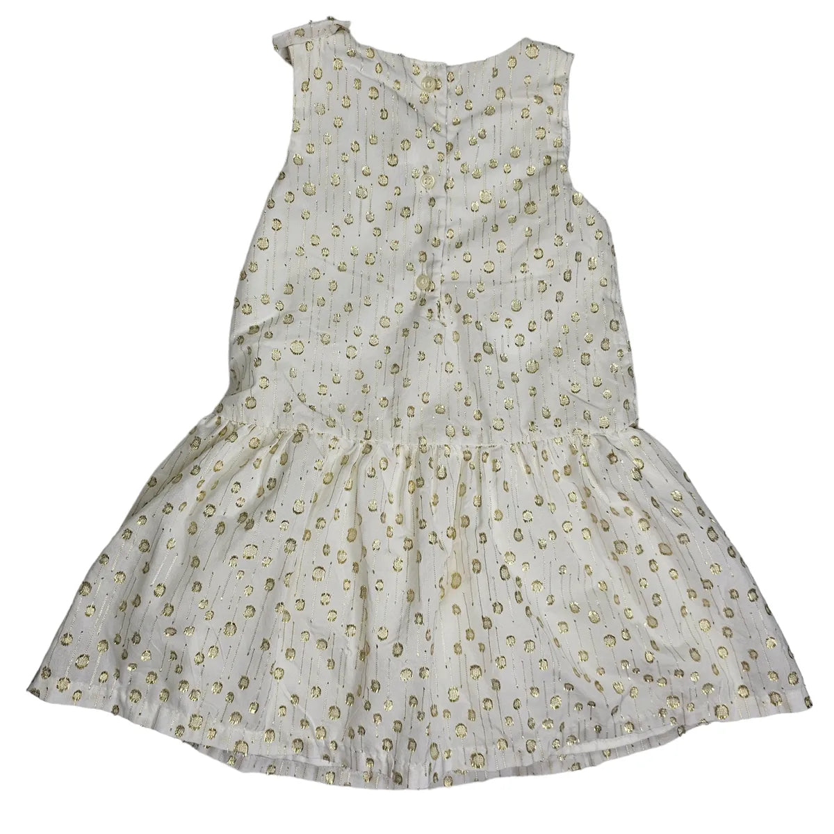 Gymboree 2T Gold Polka Dot Dress
