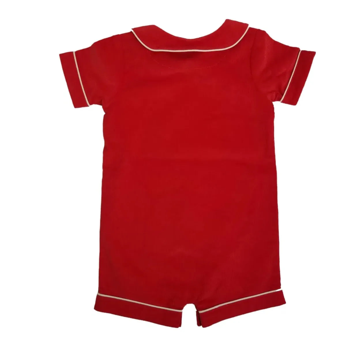 Mud Pie 12-18M Red Corduroy Jumpsuit