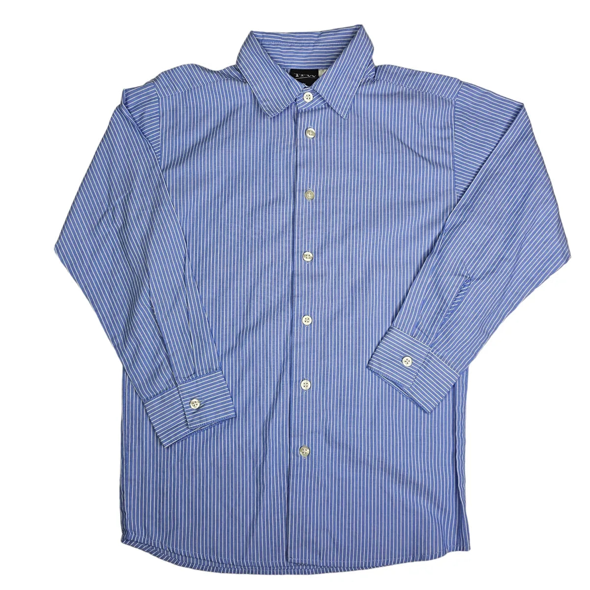 TFW 10 Blue Striped Button Up Shirt