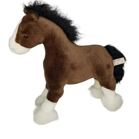 Gund 14" Clydesdale Horse Plush "Clyde"