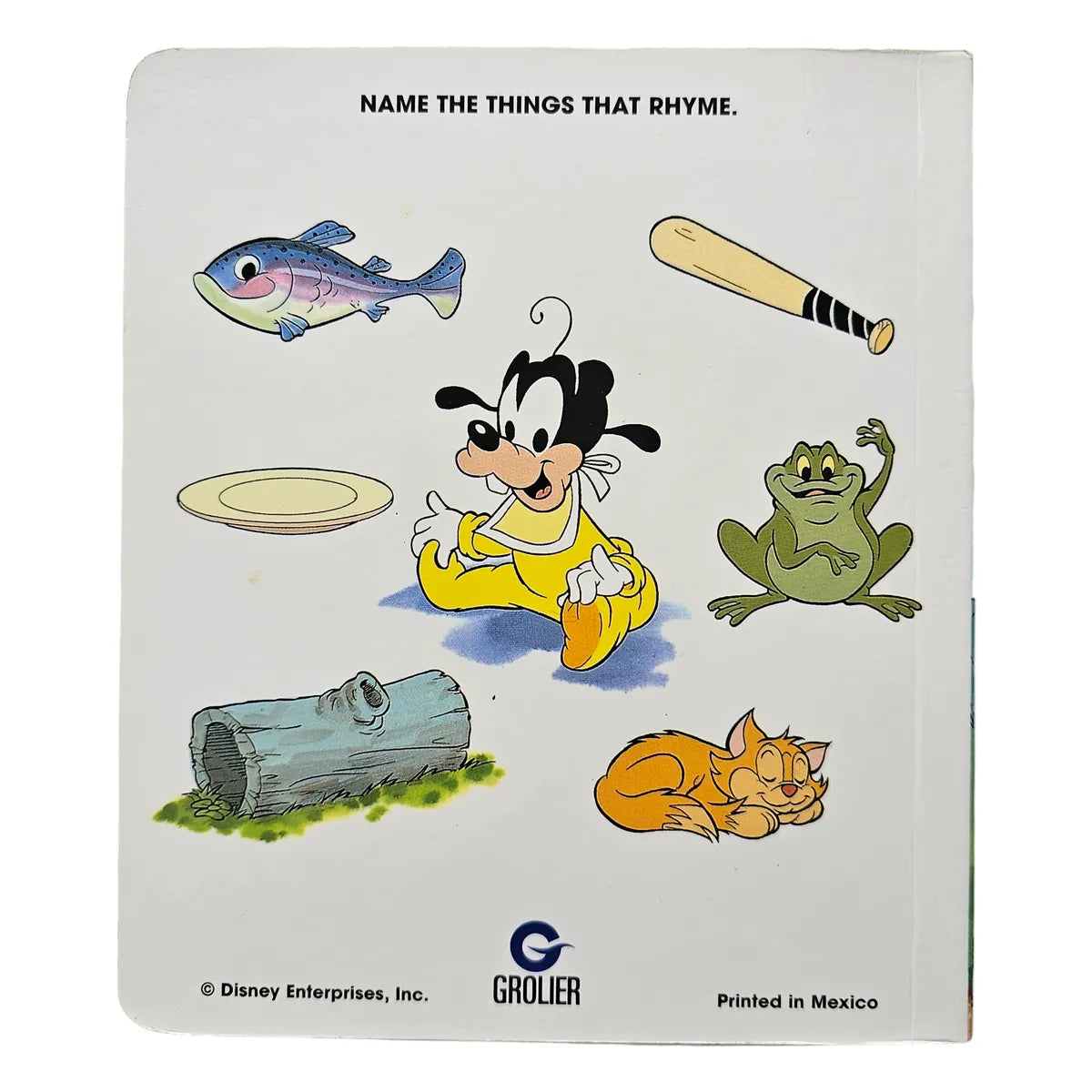 Baby Goofy Catches a Fish