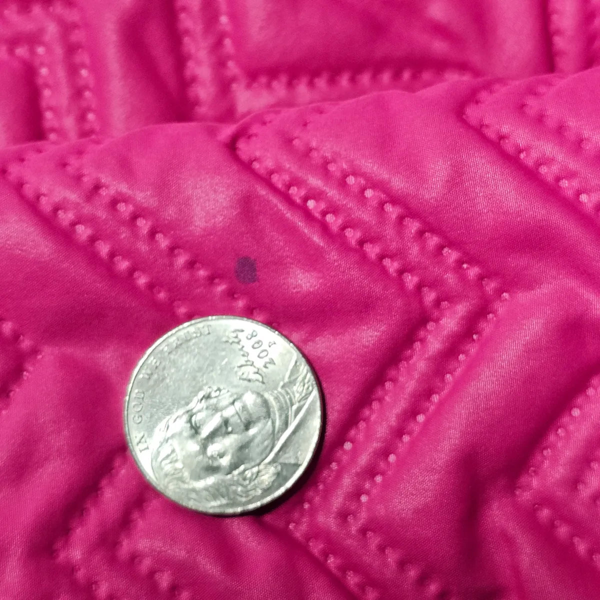 Gymboree L 10/12 Quilted Hot Pink Jacket