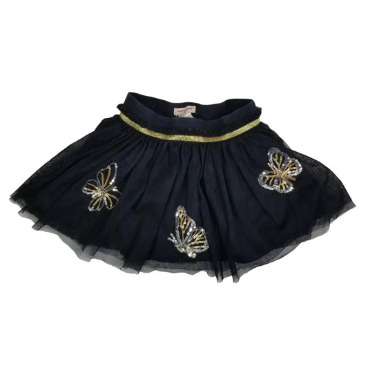Nanette Lepore 6 Black Butterfly Skort