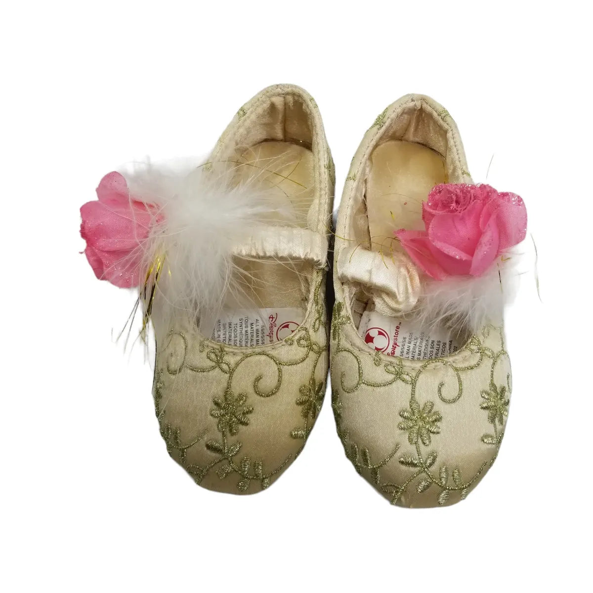 Disney Store Baby 5/6 Aurora Princess Shoes