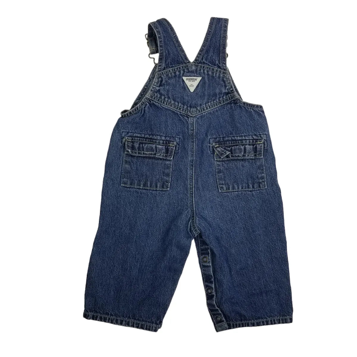 OshKosh 12M Denim Overalls