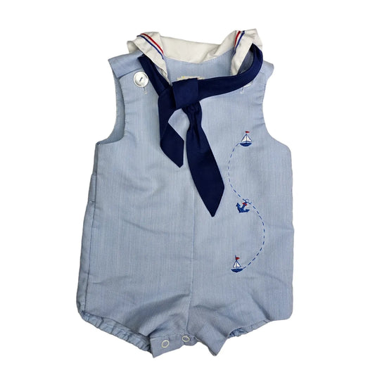 Baby Togs 3-6M Vintage Sailor Romper