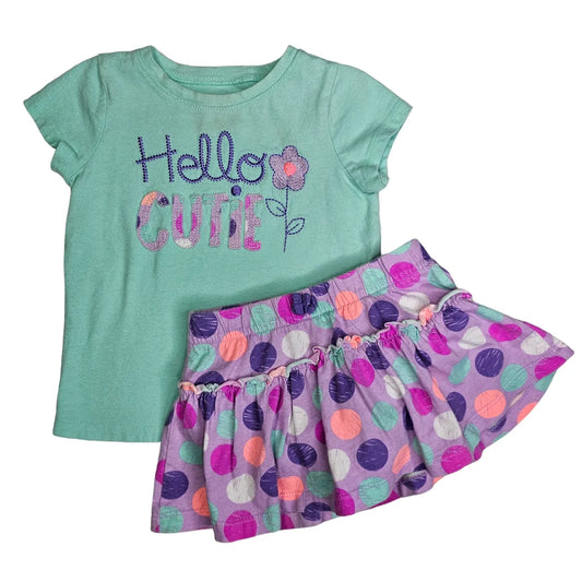 Jumping Beans 18M Tee & Skort Set
