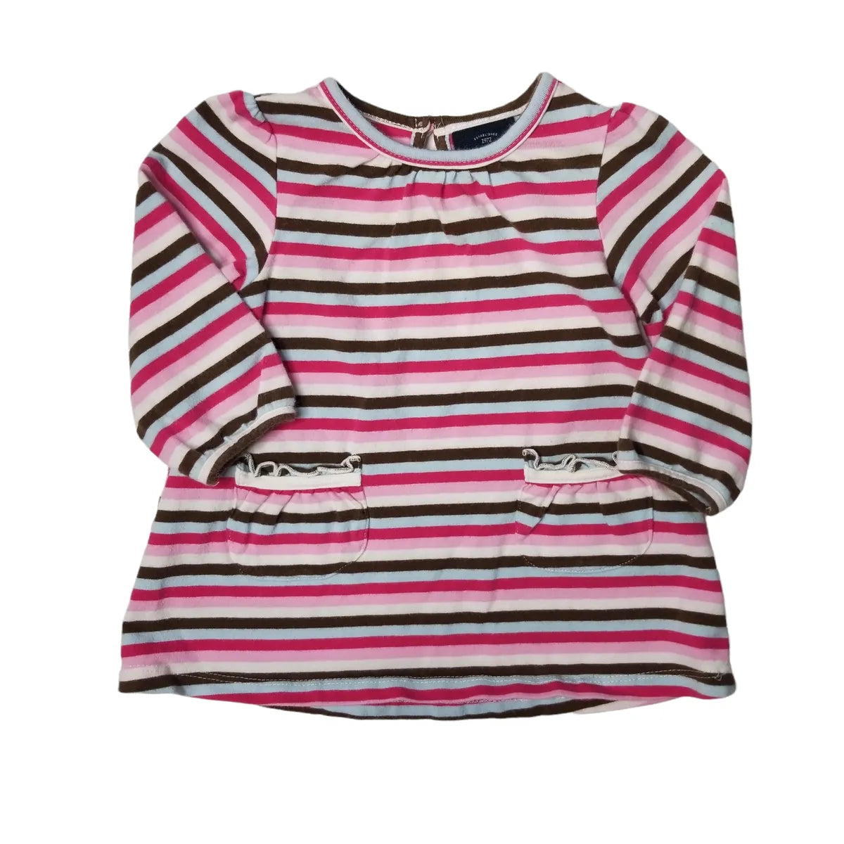 Faded Glory 3-6M Striped Dress