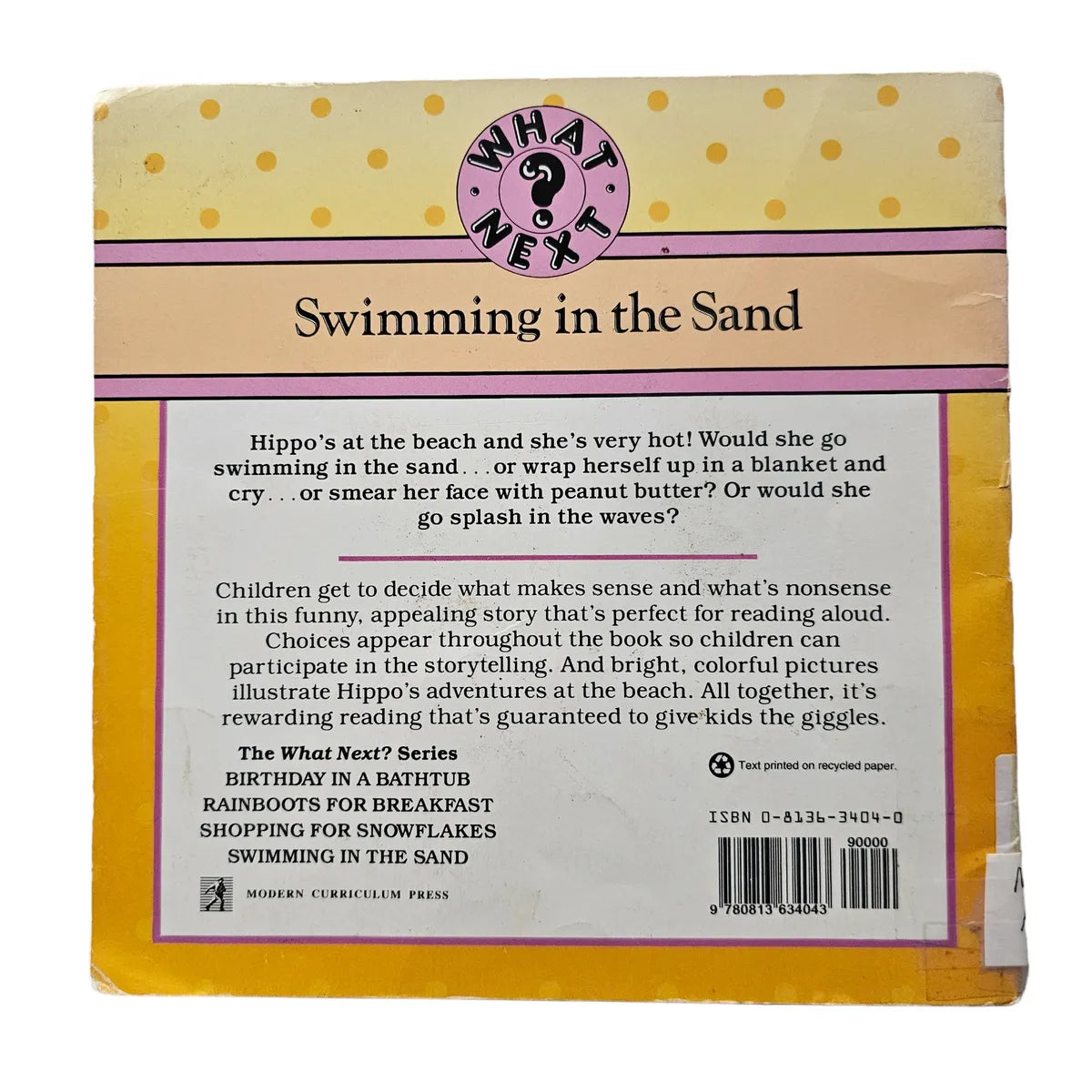 Swimming in the Sand