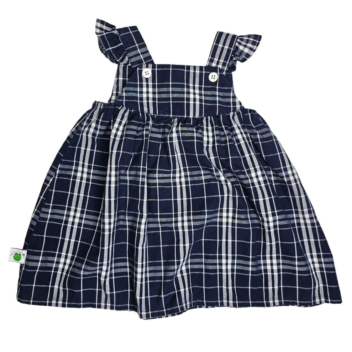 Sara Lynn Togs 2T Illini Plaid Dress