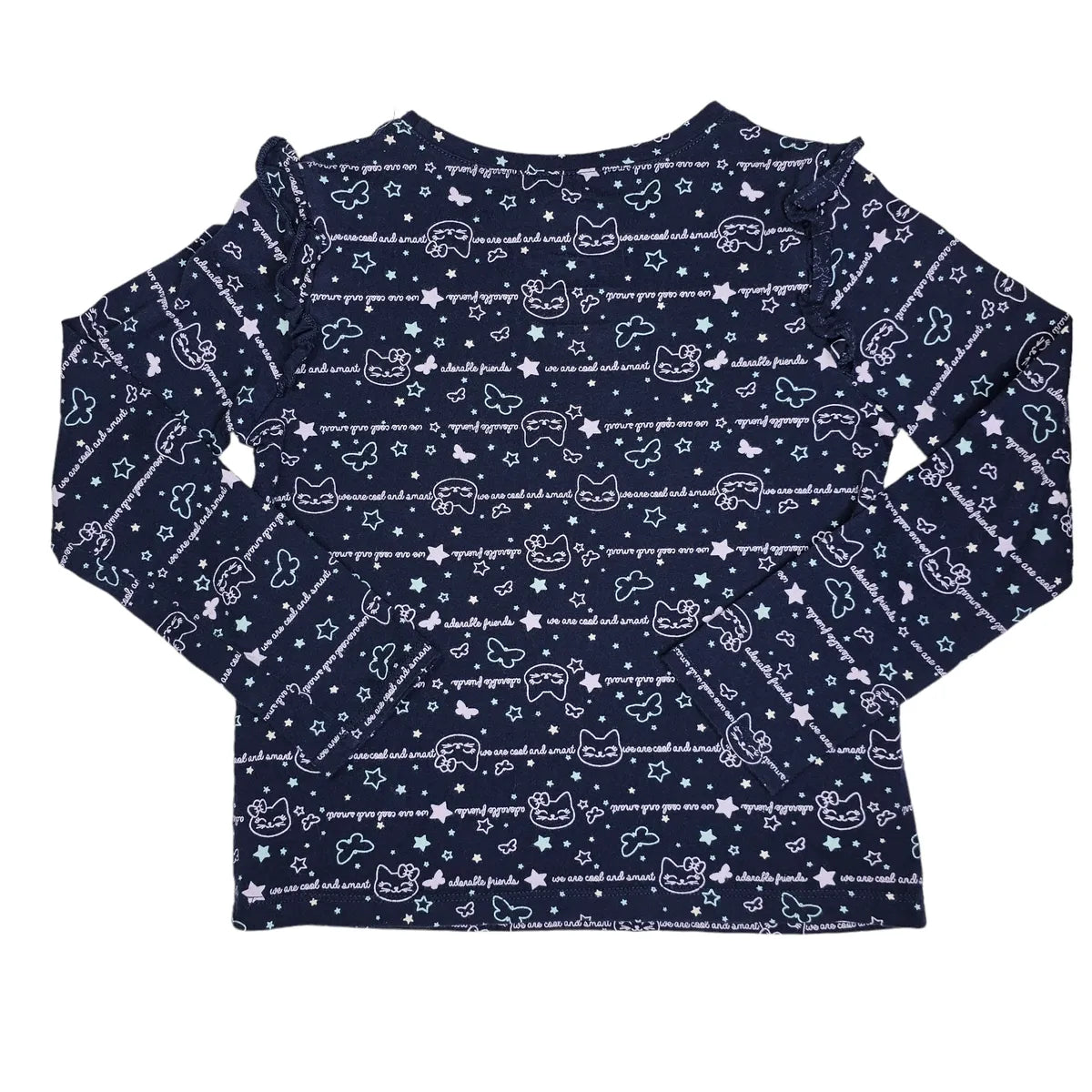365Kids 7 Butterfly Sequin Long Sleeve