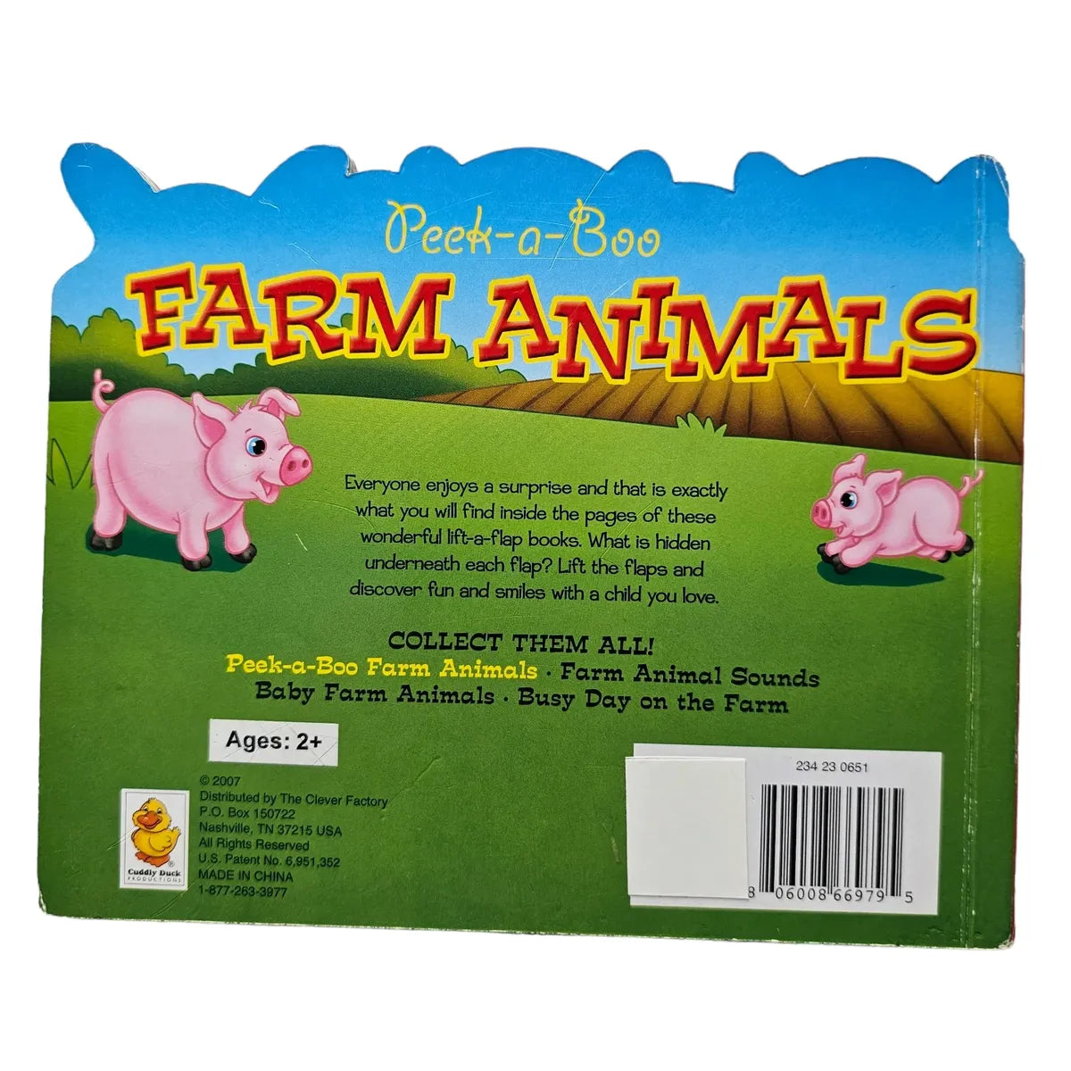 Peek-a-Boo Farm Animals
