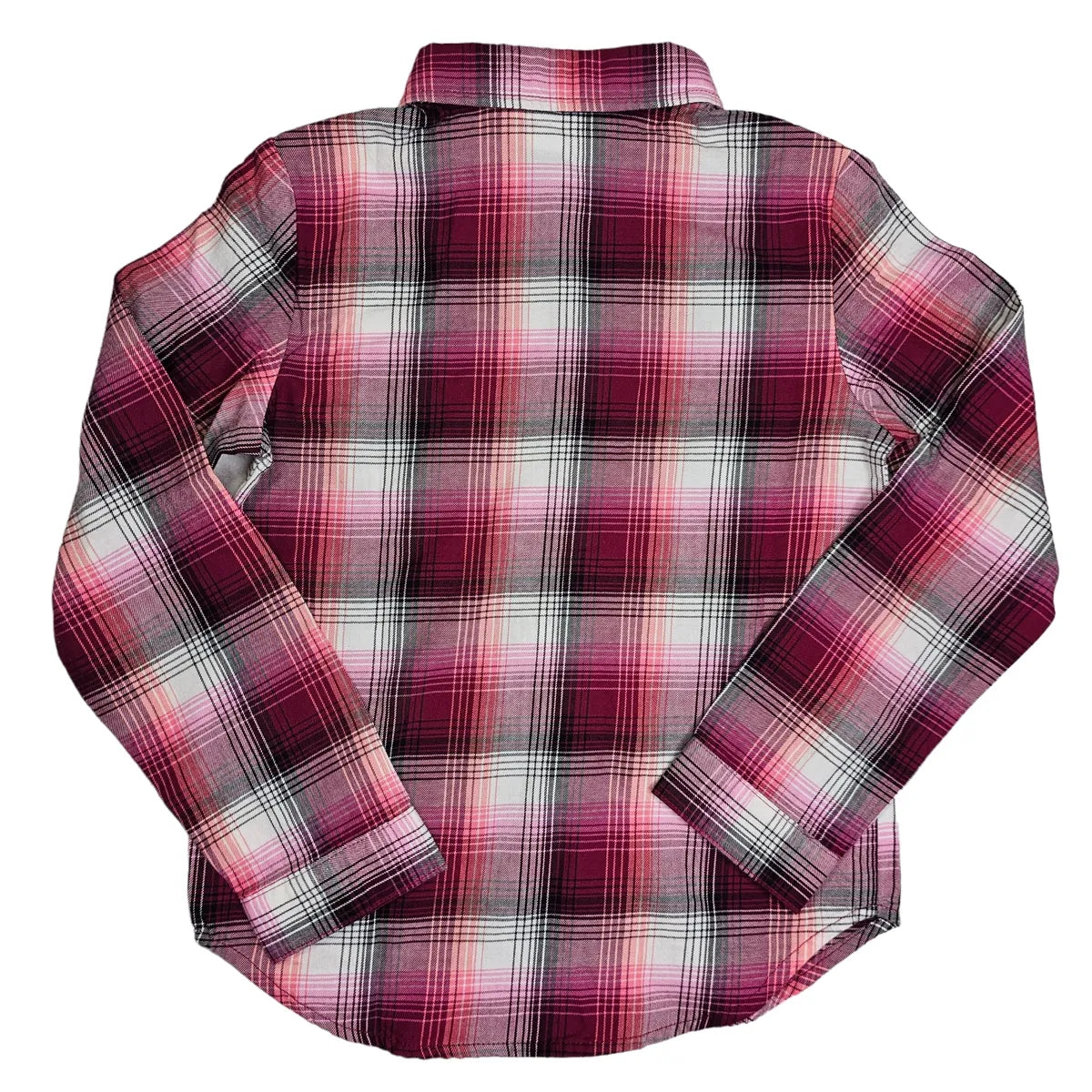 Childrens Place 5/6 Plaid Button Up