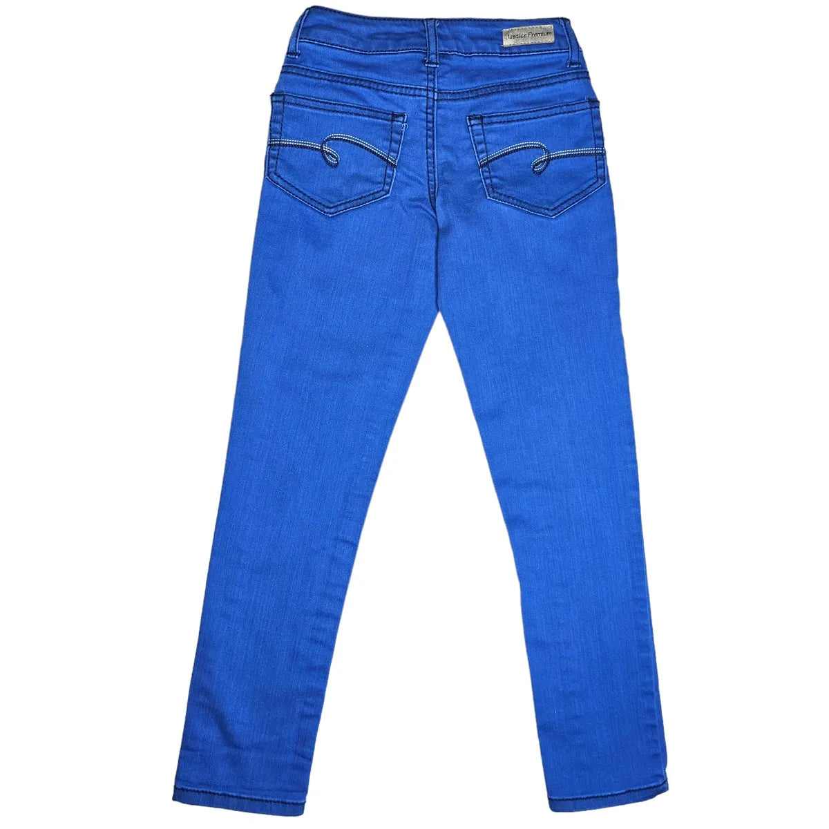 Justice 8 Royal Blue Skinny Jeans