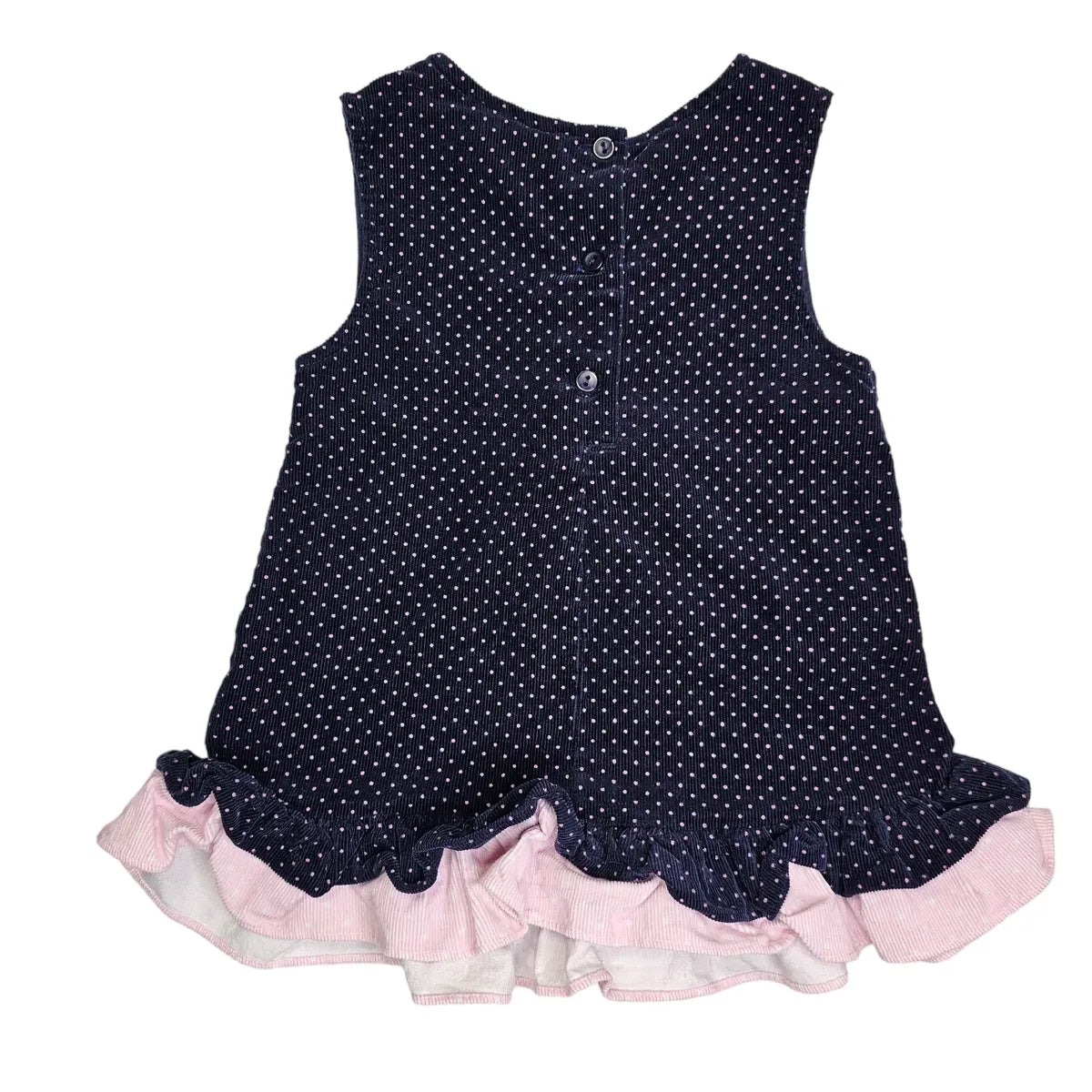 Rare Editions 2T Polka Dot Cat Jumper Dress